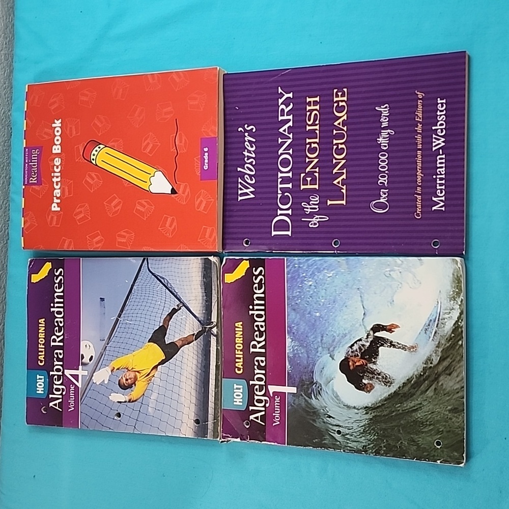Math and Reading Grade School Books